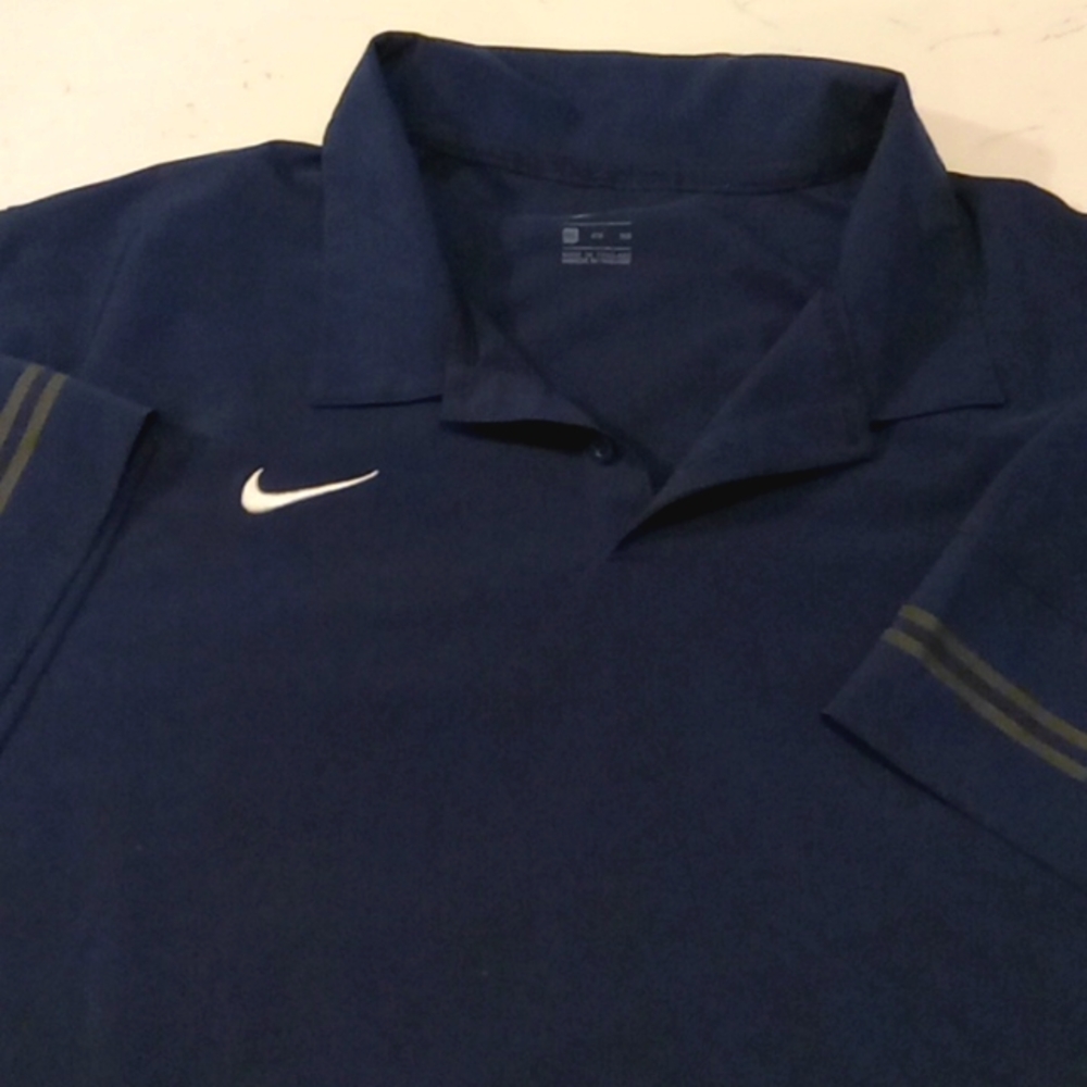 3XL Nike Navy & Grey colored golf shirt